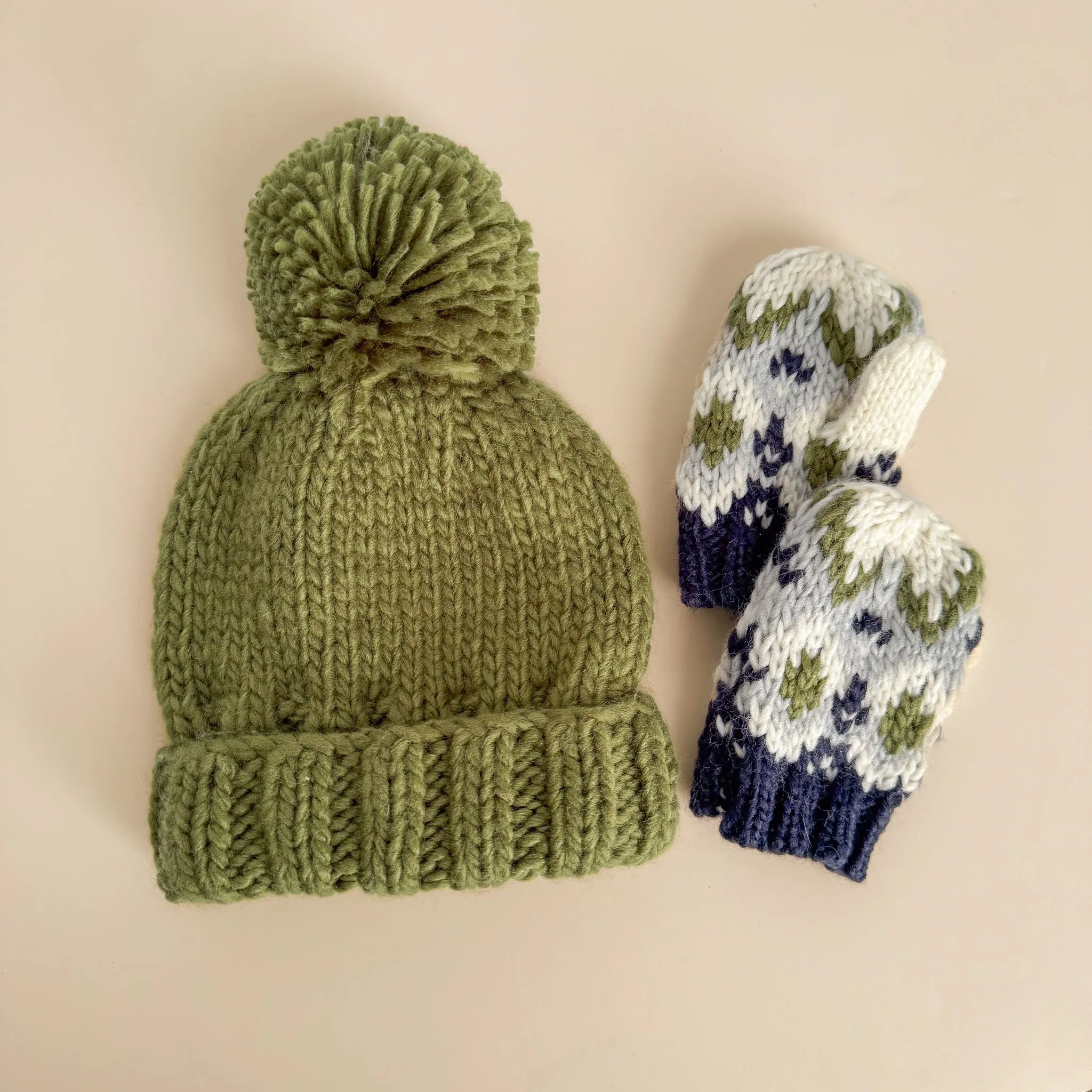 Classic Pom Hat, Moss