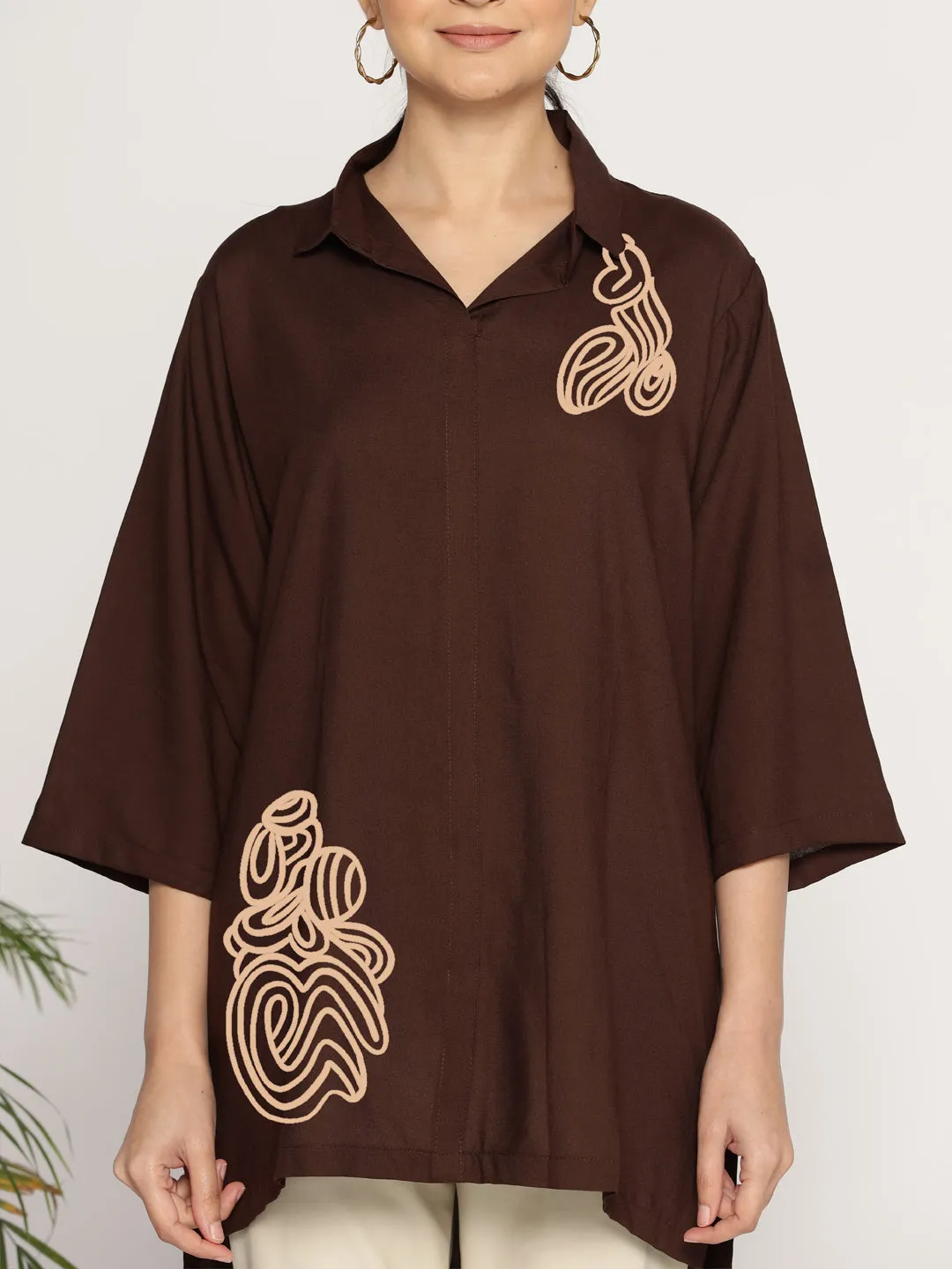 Coffee Rayon ShirtTop - Bienveillance