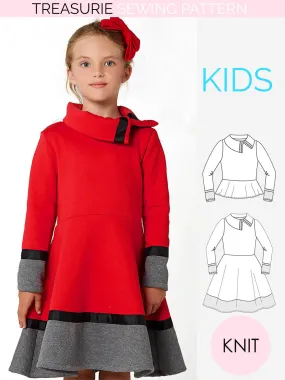 COLORBLOCK - Girls Dress & Top Pattern - Stretch