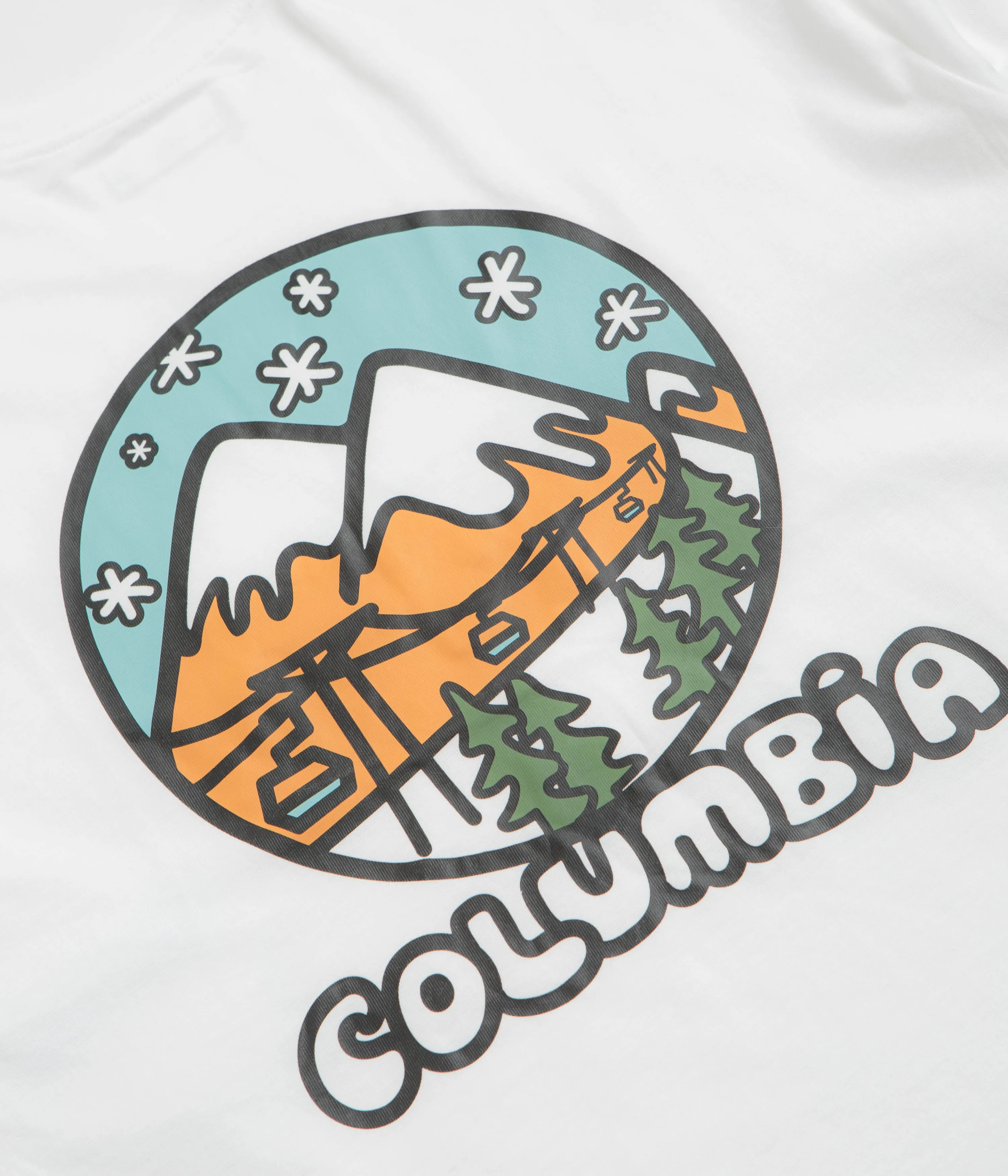 Columbia Camp Keller Graphic T-Shirt - White