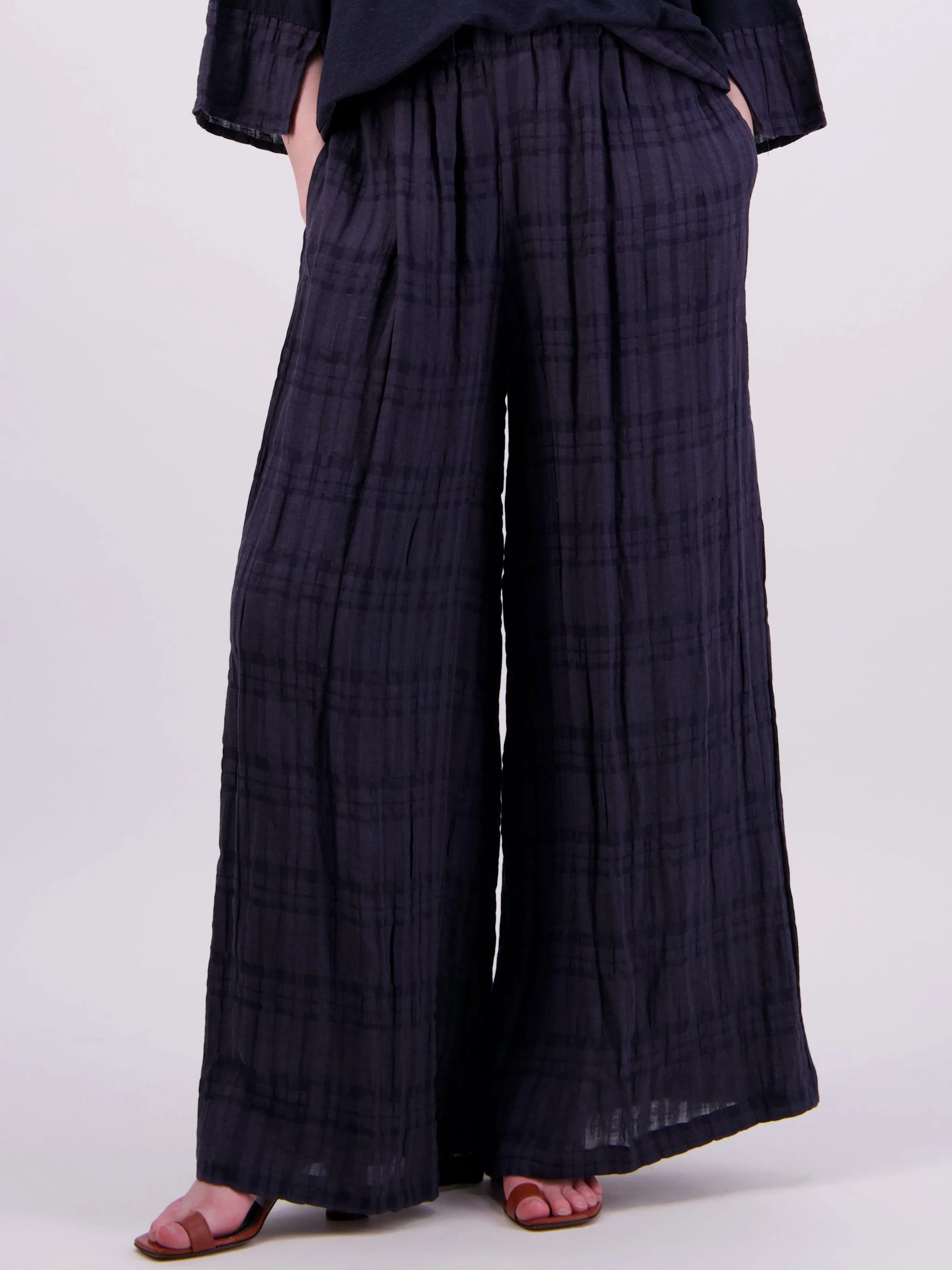 Crinkle Linen Pant