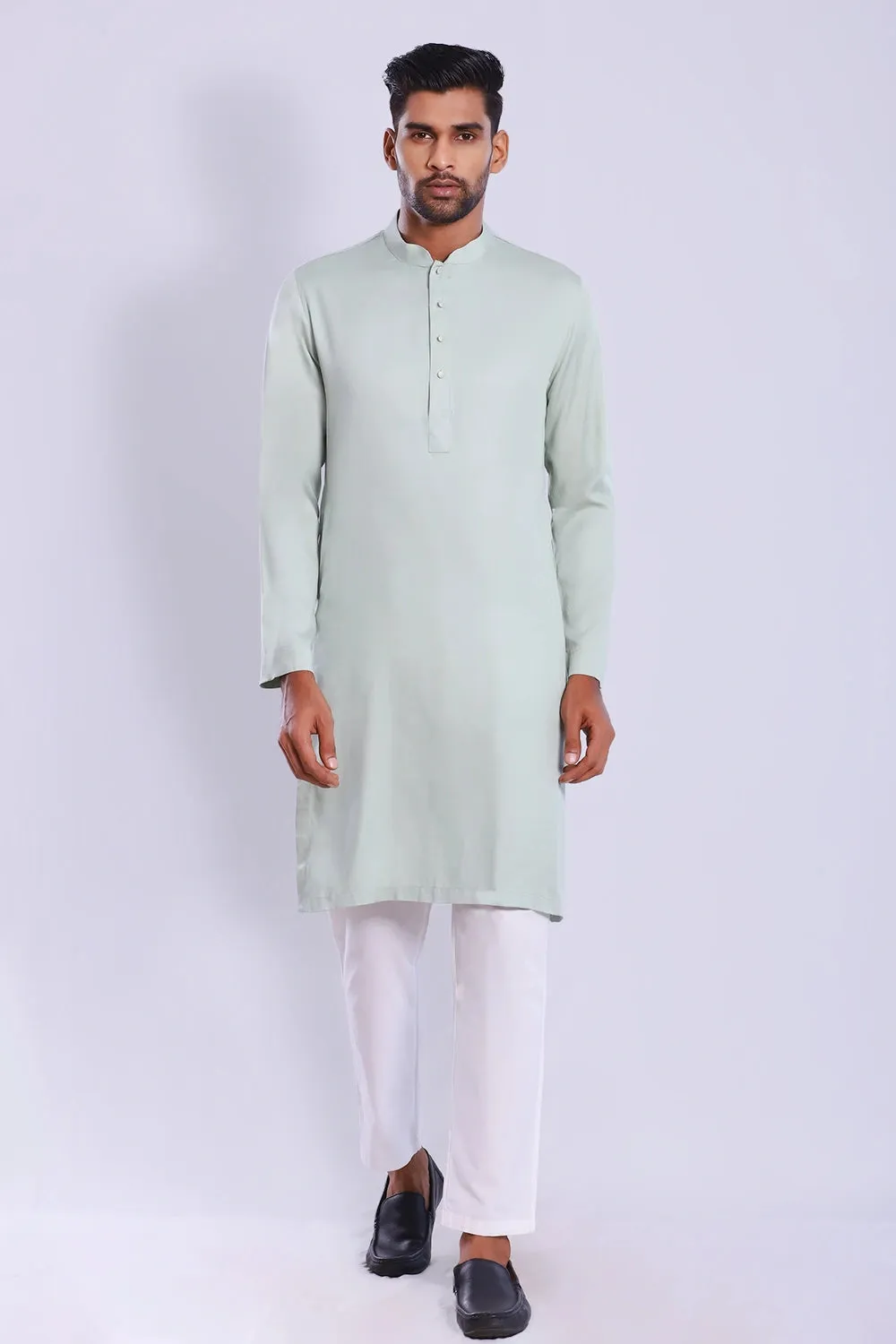 Cut & Sew Slim Fit Panjabi