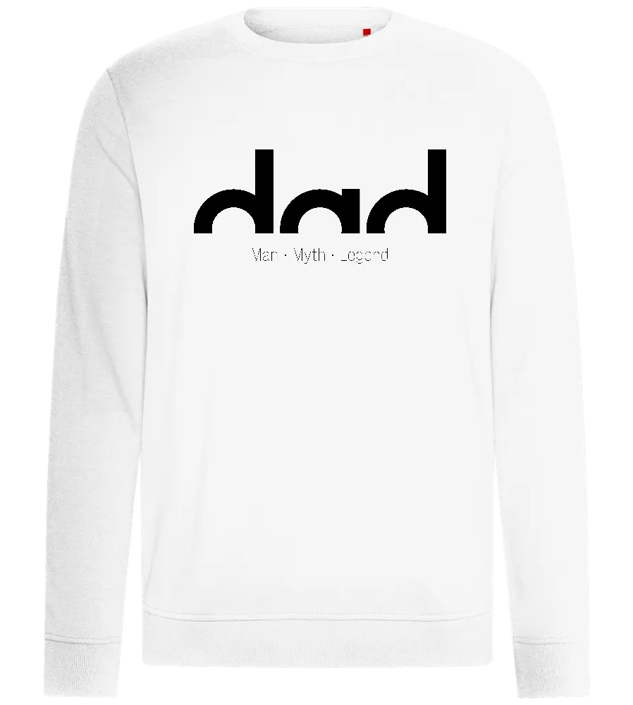 Dad, Man Myth Legend Design - Comfort unisex sweater