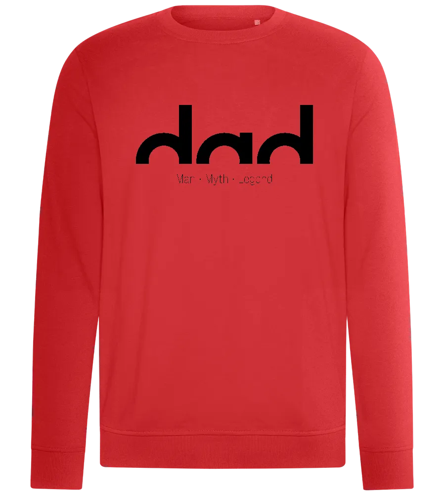 Dad, Man Myth Legend Design - Comfort unisex sweater