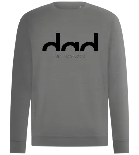 Dad, Man Myth Legend Design - Comfort unisex sweater