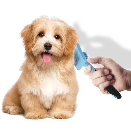 DakPets Self-Cleaning Slicker Brush