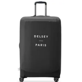 DELSEY SUITCASE LUGGAGE COVER in BLACK