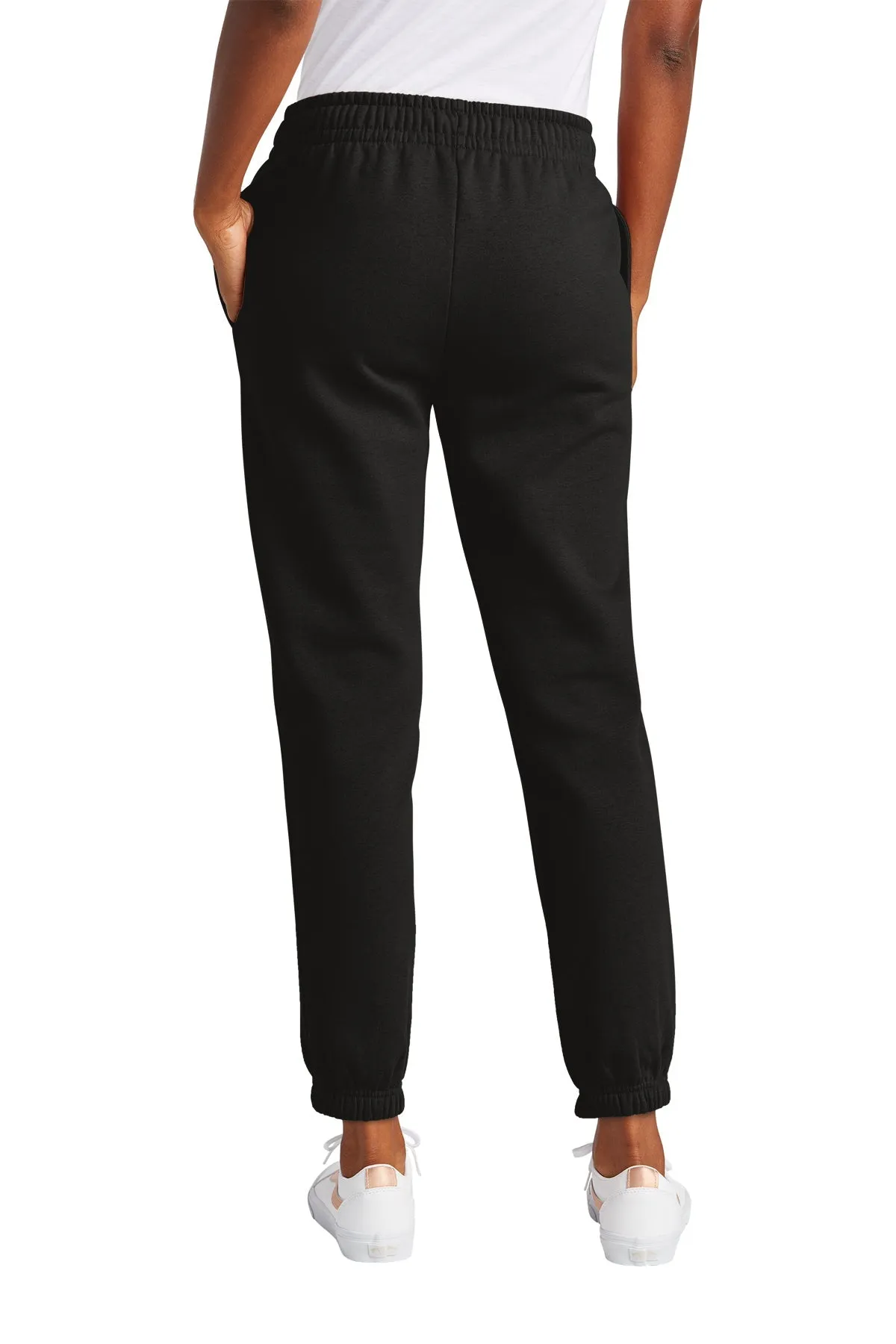 District Womens V.I.T. Fleece Sweatpants, Black [ME Elecmetal]