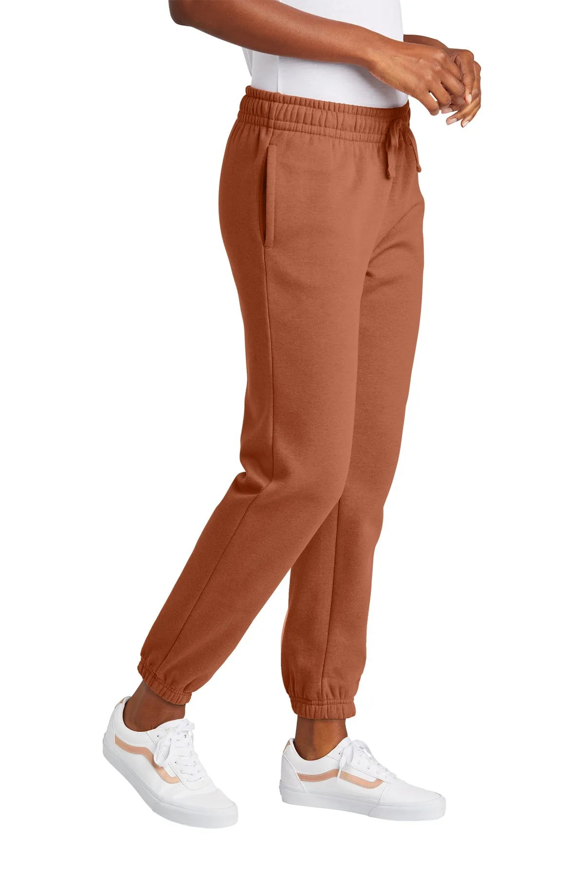 District Womens V.I.T. Fleece Sweatpants, Desert Rose