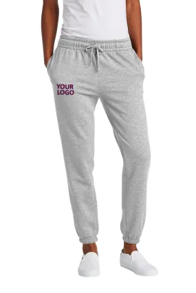 District Womens V.I.T. Fleece Sweatpants, Light Heather Grey