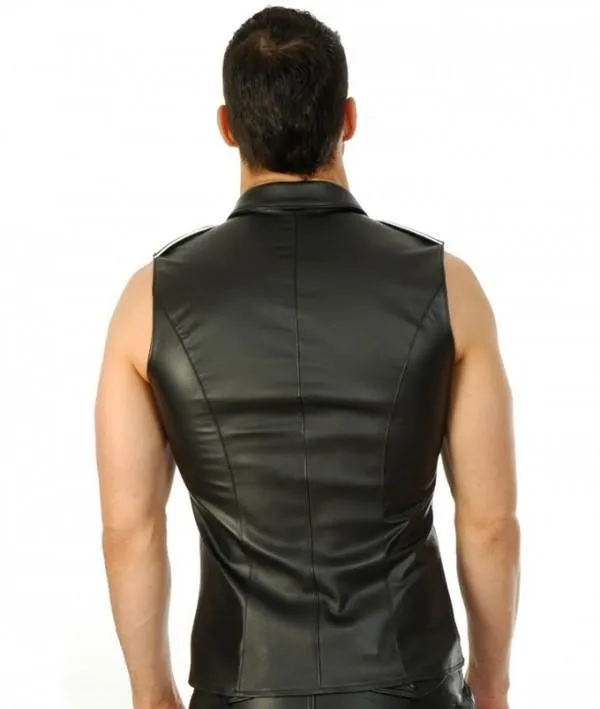 Dominion Leather Shirt for Men