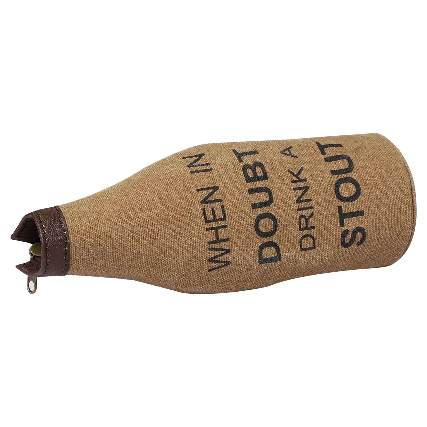 Doubt Stout Canvas Bottle Koozie