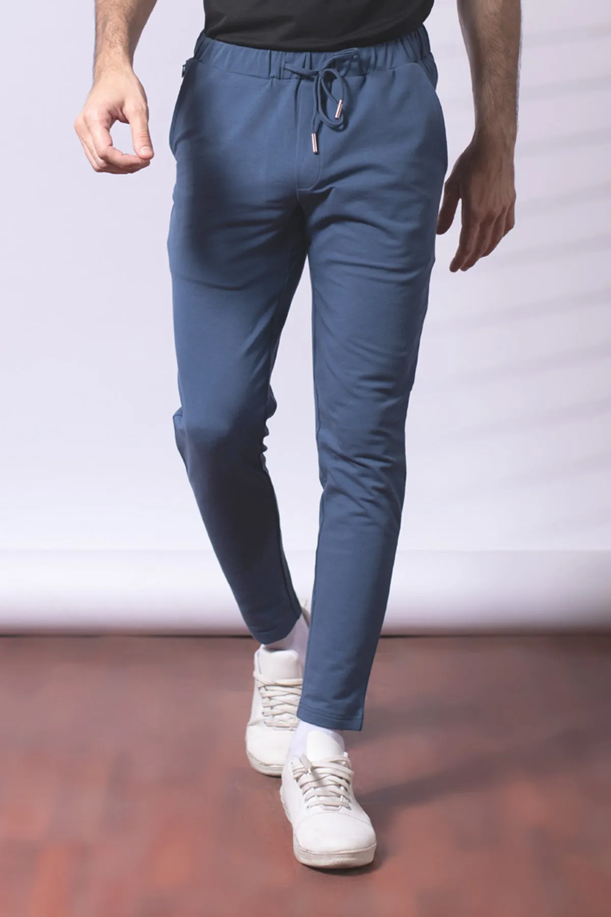 Easy Denim Blue Sweatpant