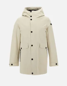 Egg Floating Cream Parka Jacket