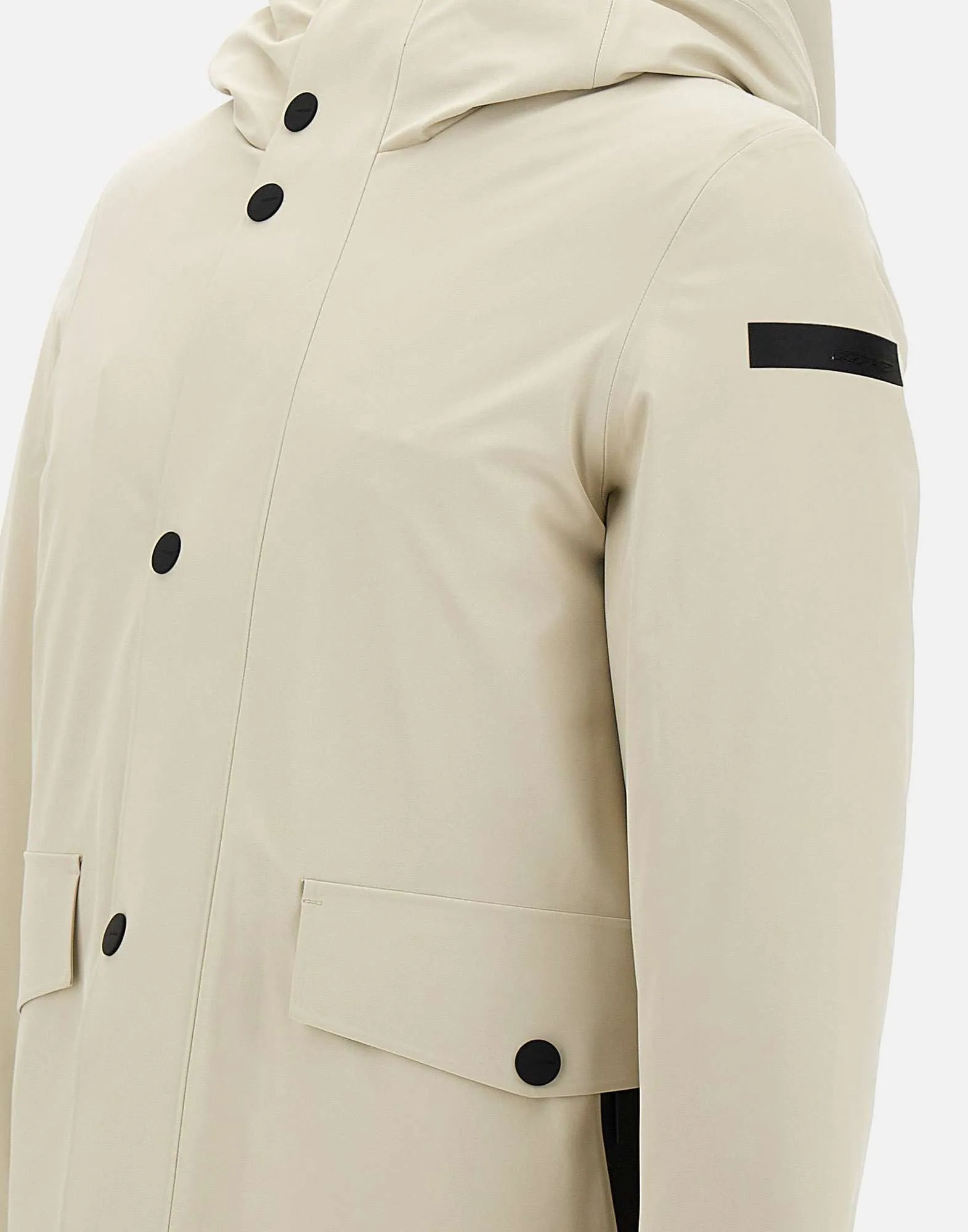 Egg Floating Cream Parka Jacket