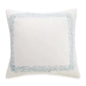 Euro 20" x 26" Bonnie Sham White/Blue - Jessica Simpson