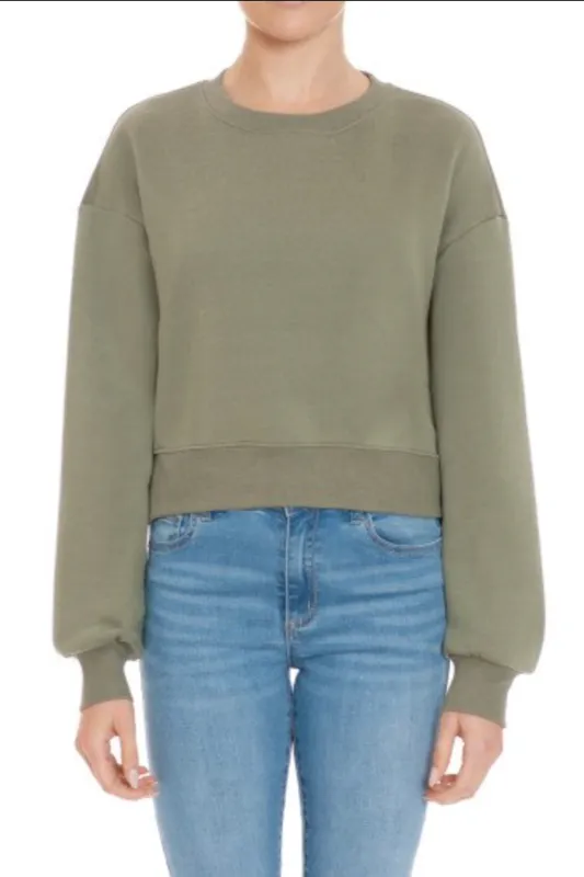 Fleece Sweater Top