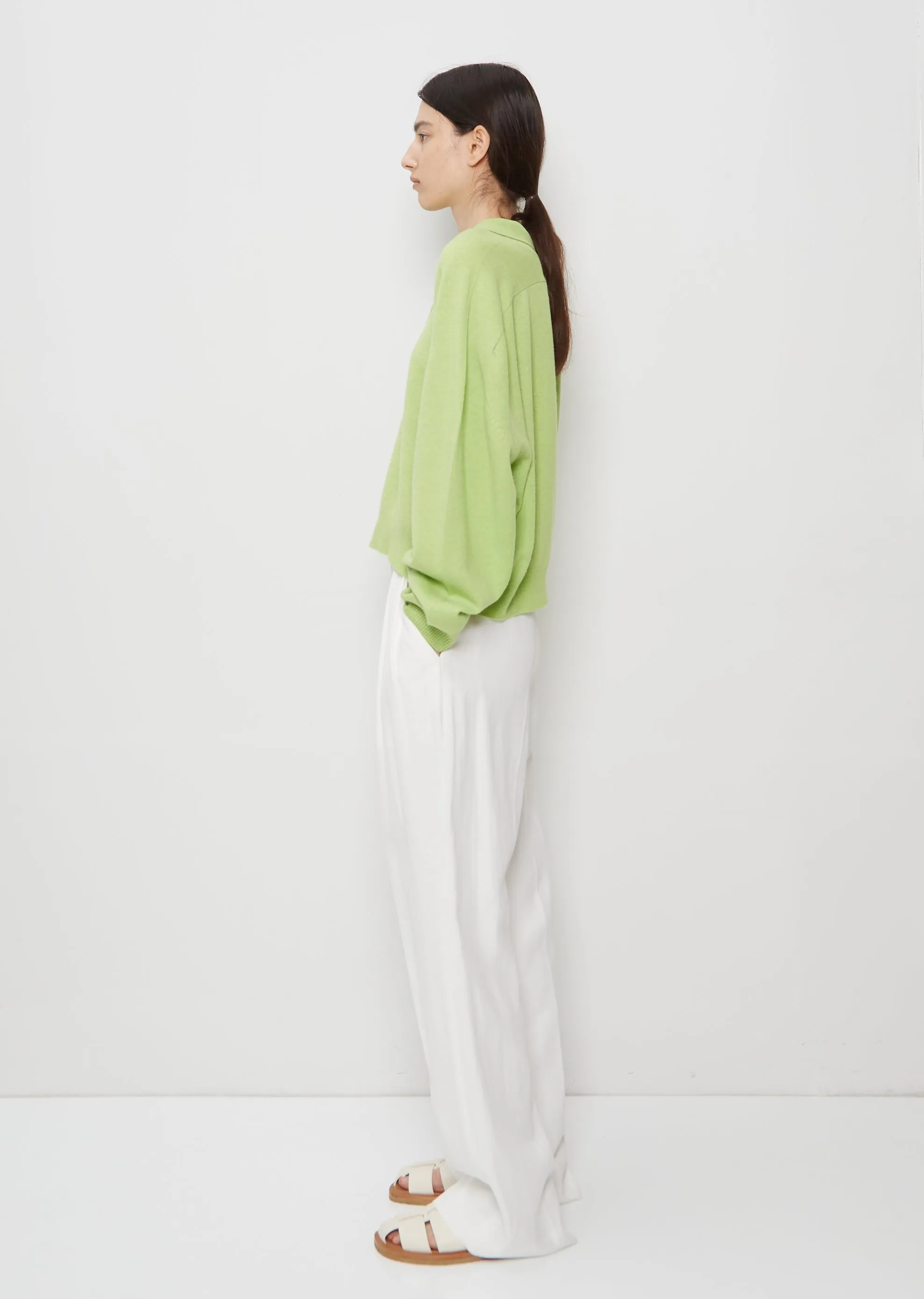 Forana Cashmere Shirt — Apple