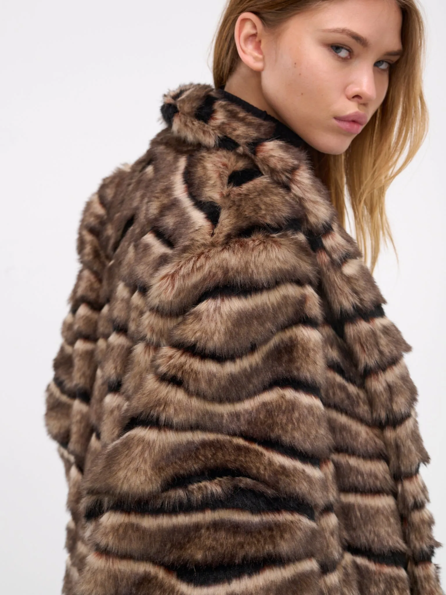 Fur Coat (COAT1FUR-BROWN)