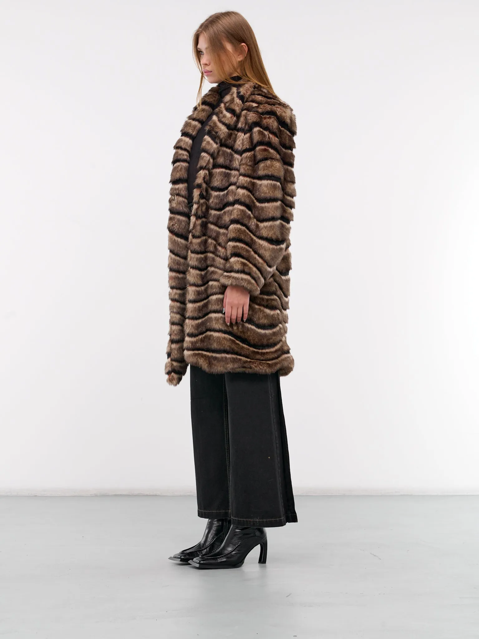 Fur Coat (COAT1FUR-BROWN)