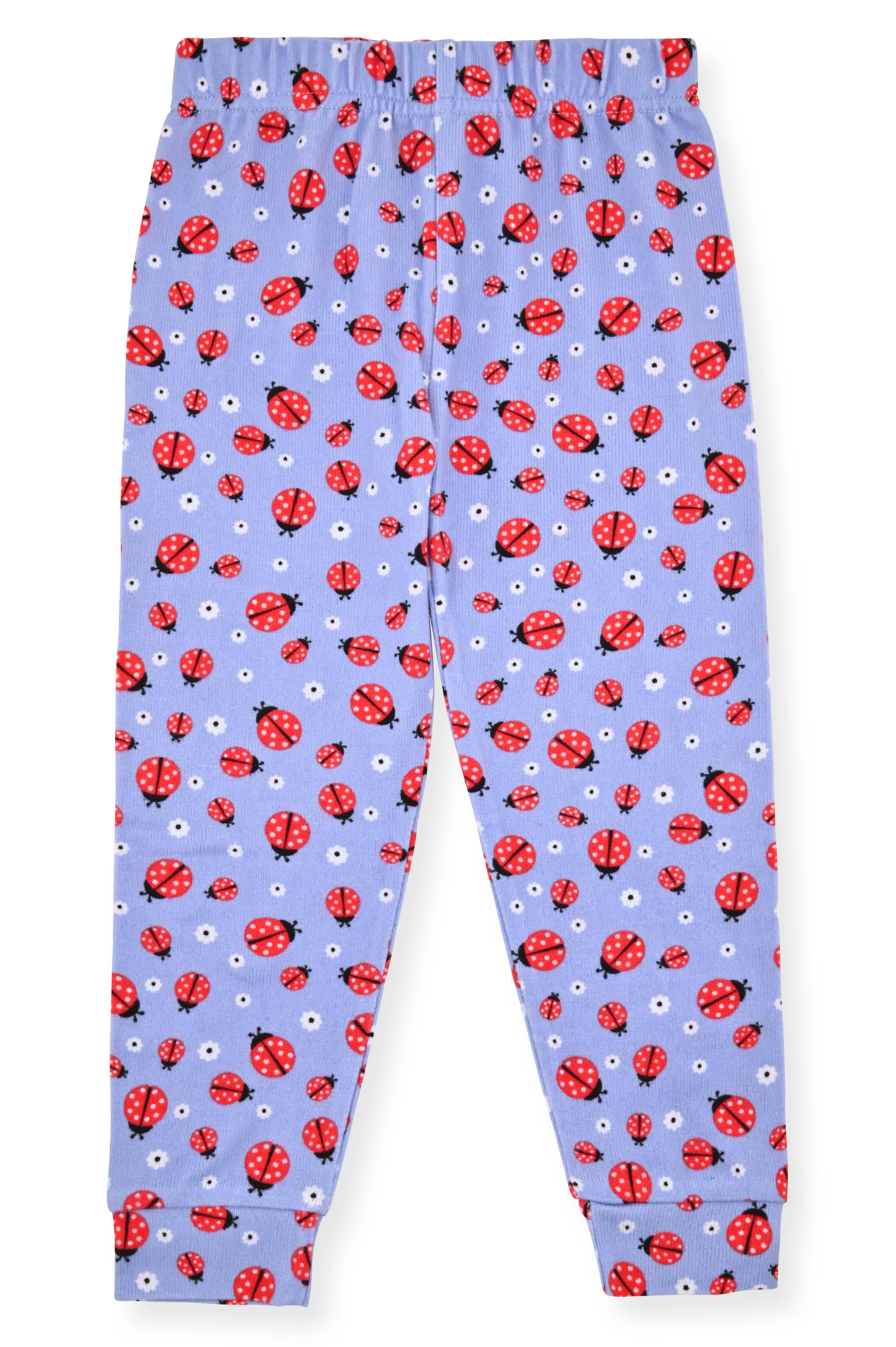 Girls 2-piece Super Soft Jersey Snug-fit Pajama Set with Socks- Ladybug Dreams