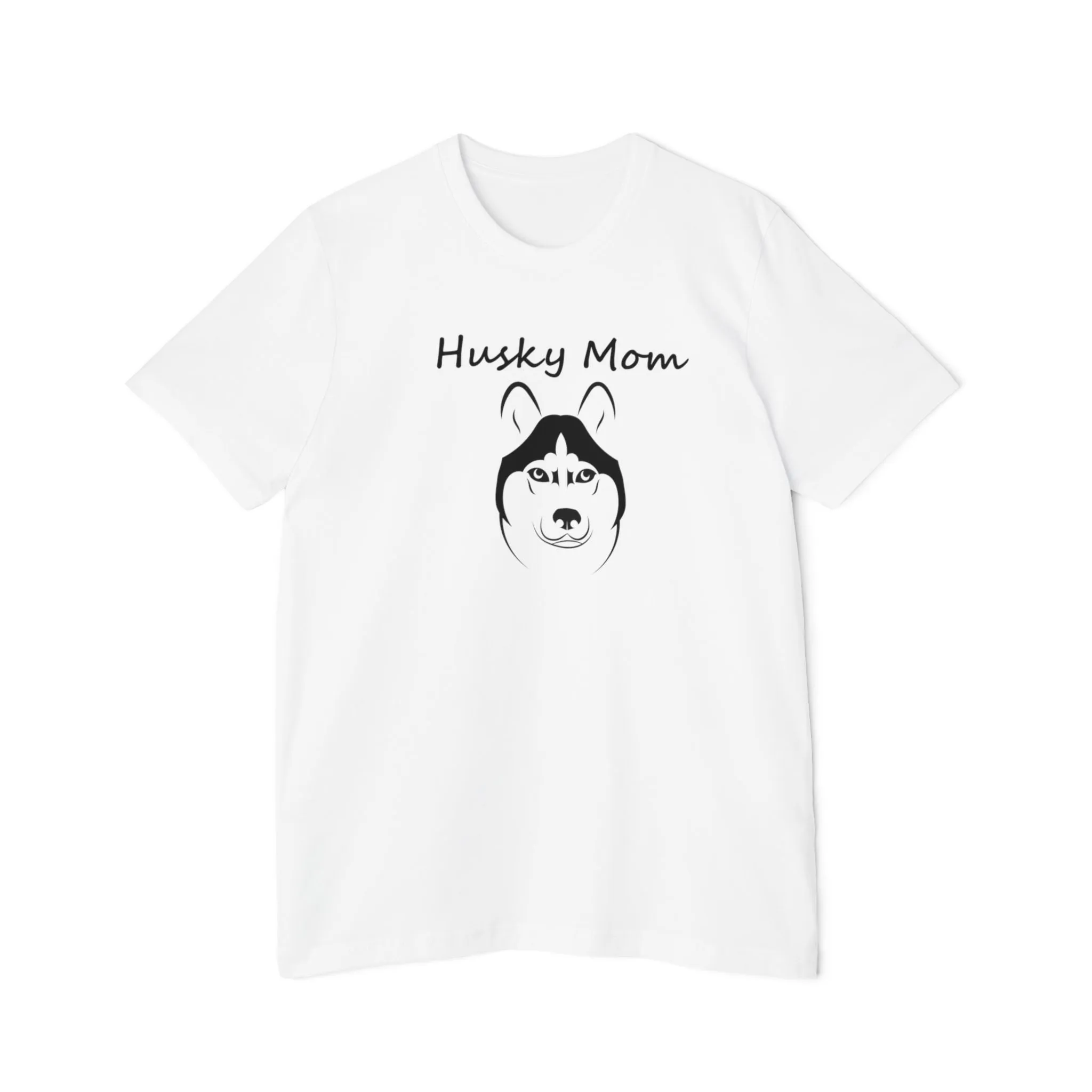 Husky Dog Mom T-shirt - Bella Canvas 3001U Women's Favorite Tee | Dog Lover Gift, Unique Pet Owner Shirt, Gifts for Her