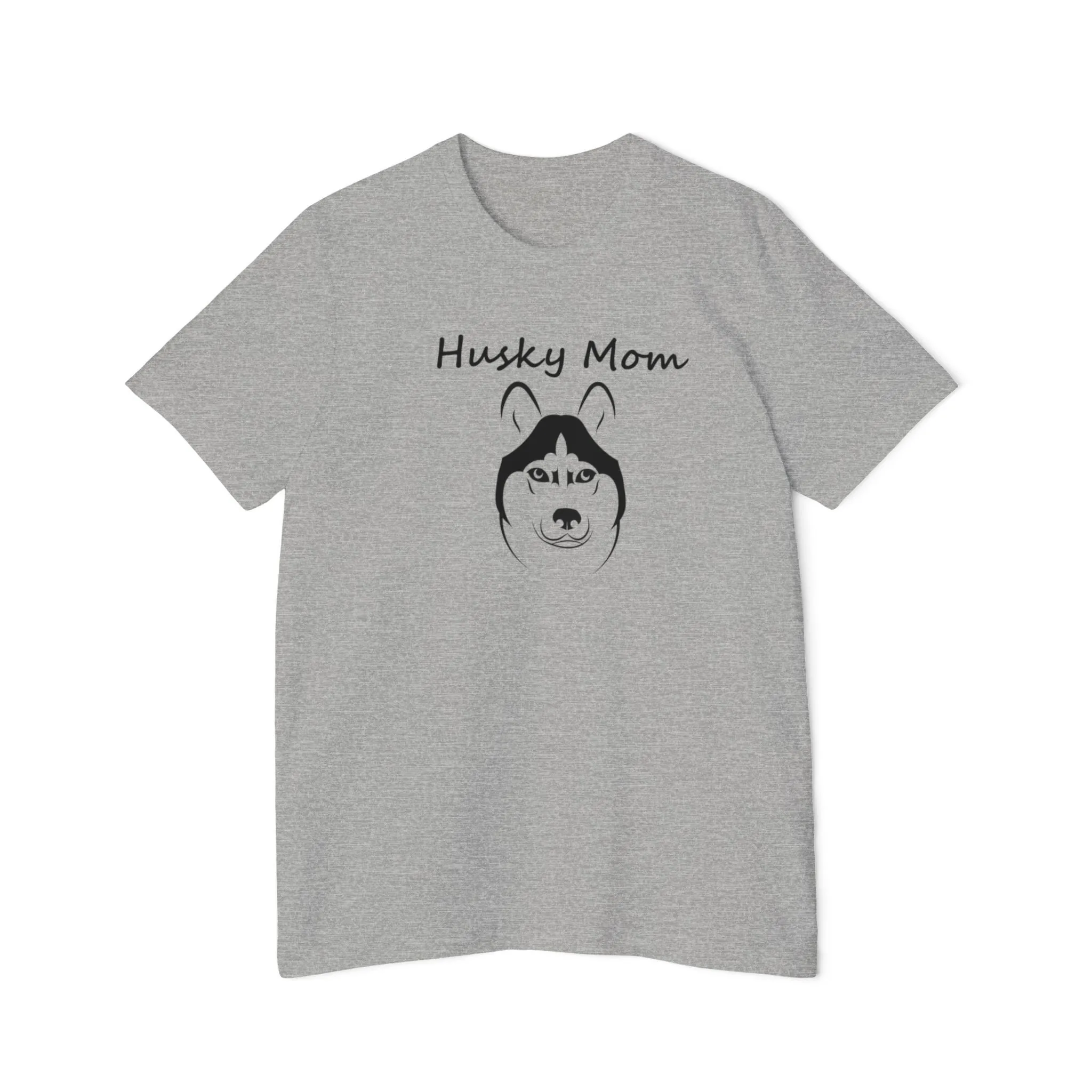 Husky Dog Mom T-shirt - Bella Canvas 3001U Women's Favorite Tee | Dog Lover Gift, Unique Pet Owner Shirt, Gifts for Her