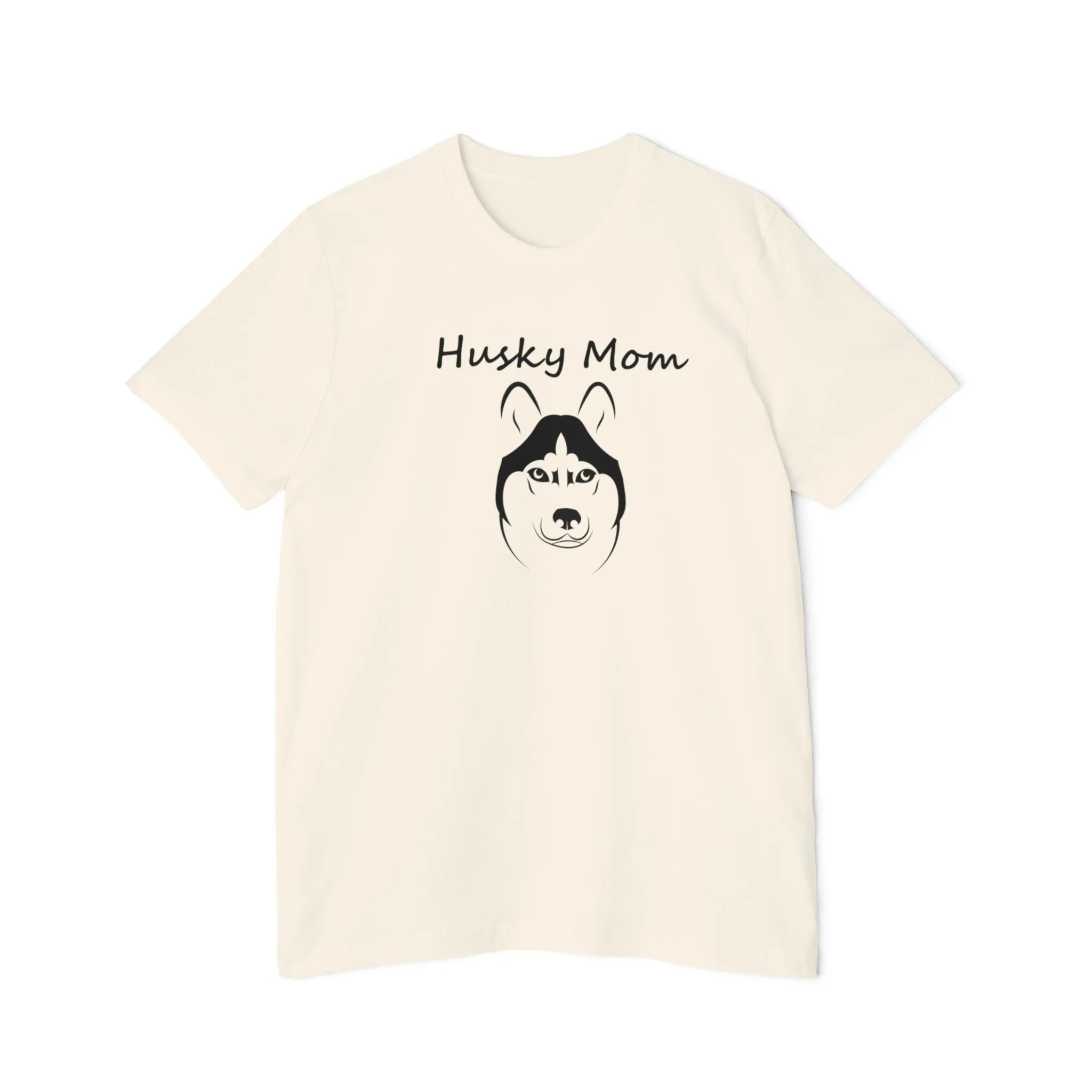 Husky Dog Mom T-shirt - Bella Canvas 3001U Women's Favorite Tee | Dog Lover Gift, Unique Pet Owner Shirt, Gifts for Her