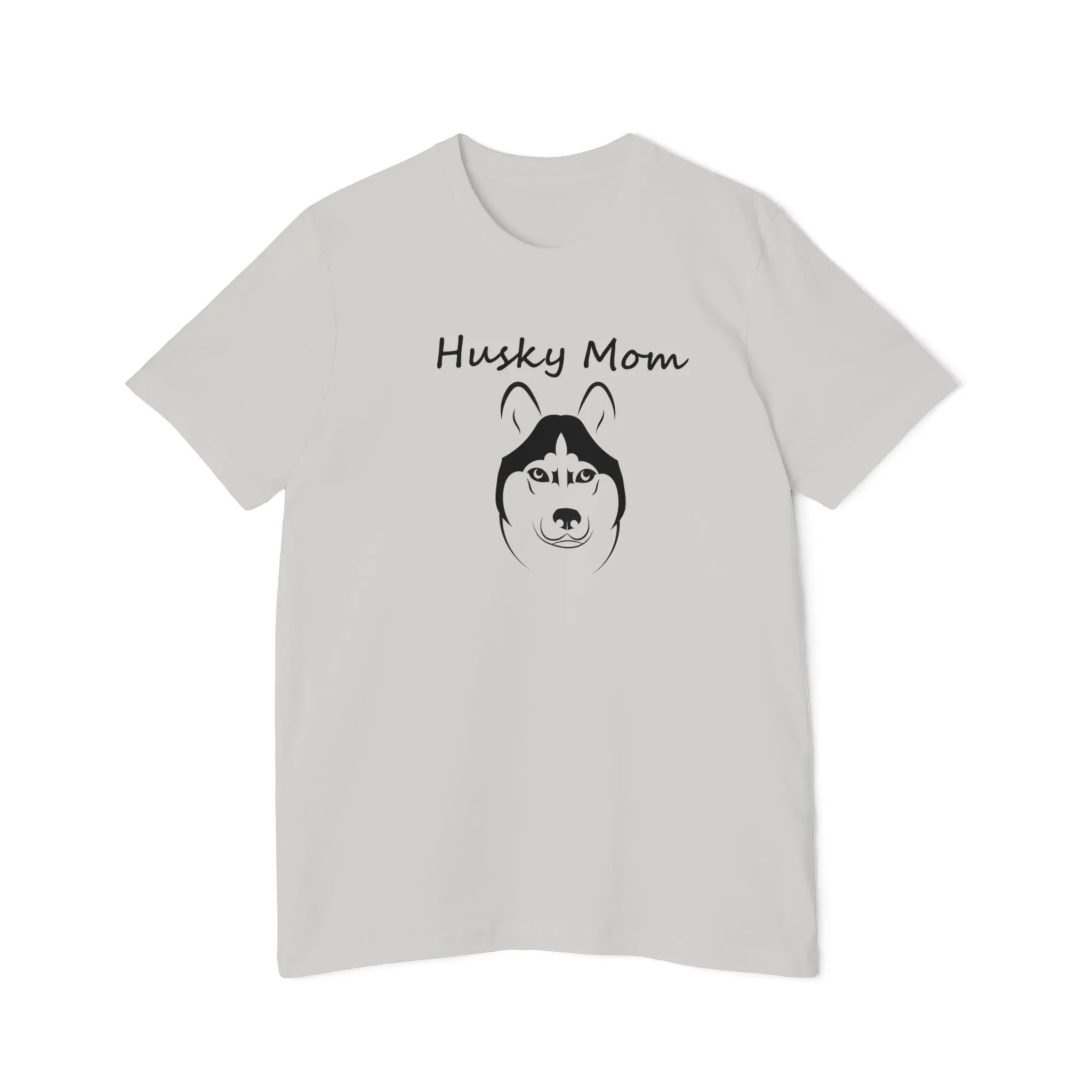 Husky Dog Mom T-shirt - Bella Canvas 3001U Women's Favorite Tee | Dog Lover Gift, Unique Pet Owner Shirt, Gifts for Her