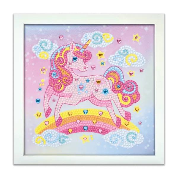 I Love Crystals Create Your Own Sparkly Unicorn Art