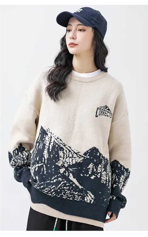 Ice Mountain TechPrint Unisex Sweatshirt