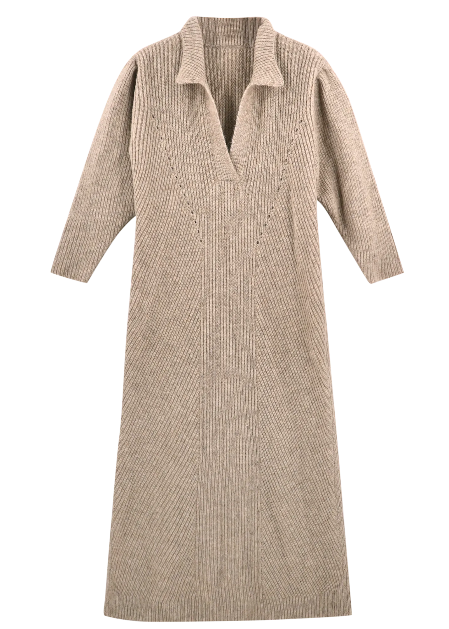 Jackson Sweater Dress in Camel