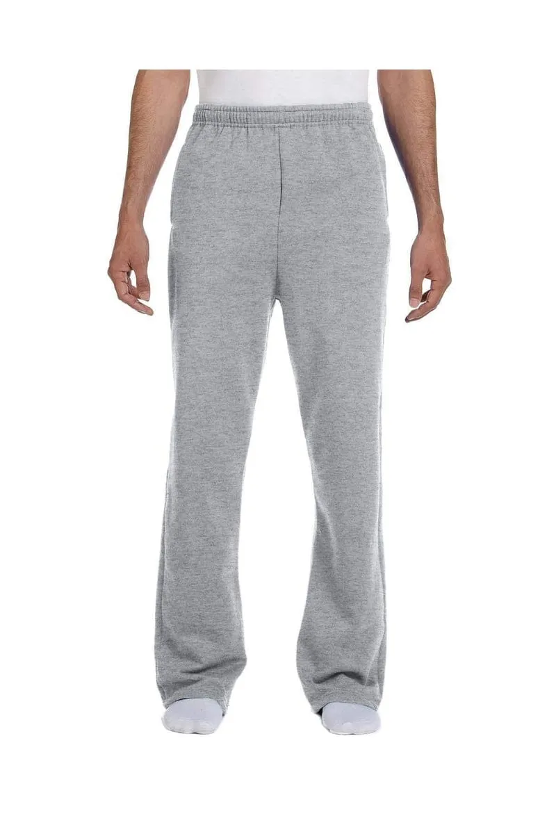 Jerzees 974MP: Adult 8 oz. NuBlend(r) Open-Bottom Fleece Sweatpants