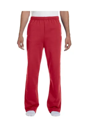 Jerzees 974MP: Adult 8 oz. NuBlend(r) Open-Bottom Fleece Sweatpants