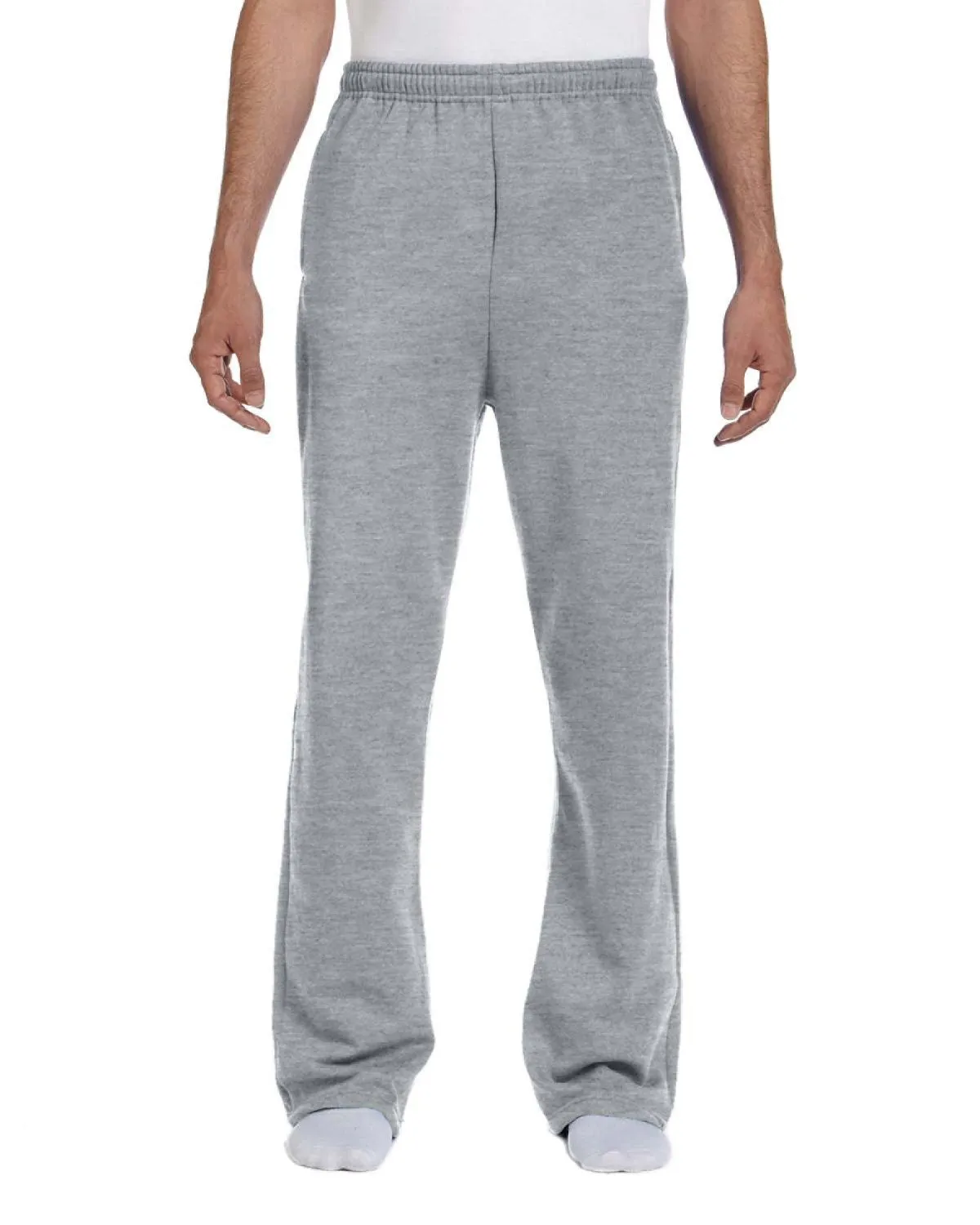 Jerzees 974MP Adult NuBlend Open-Bottom Fleece Sweatpants