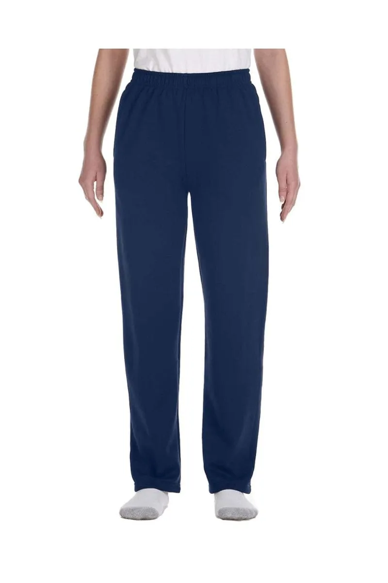 Jerzees 974Y: Youth 8 oz. NuBlend(r) Open-Bottom Fleece Sweatpants