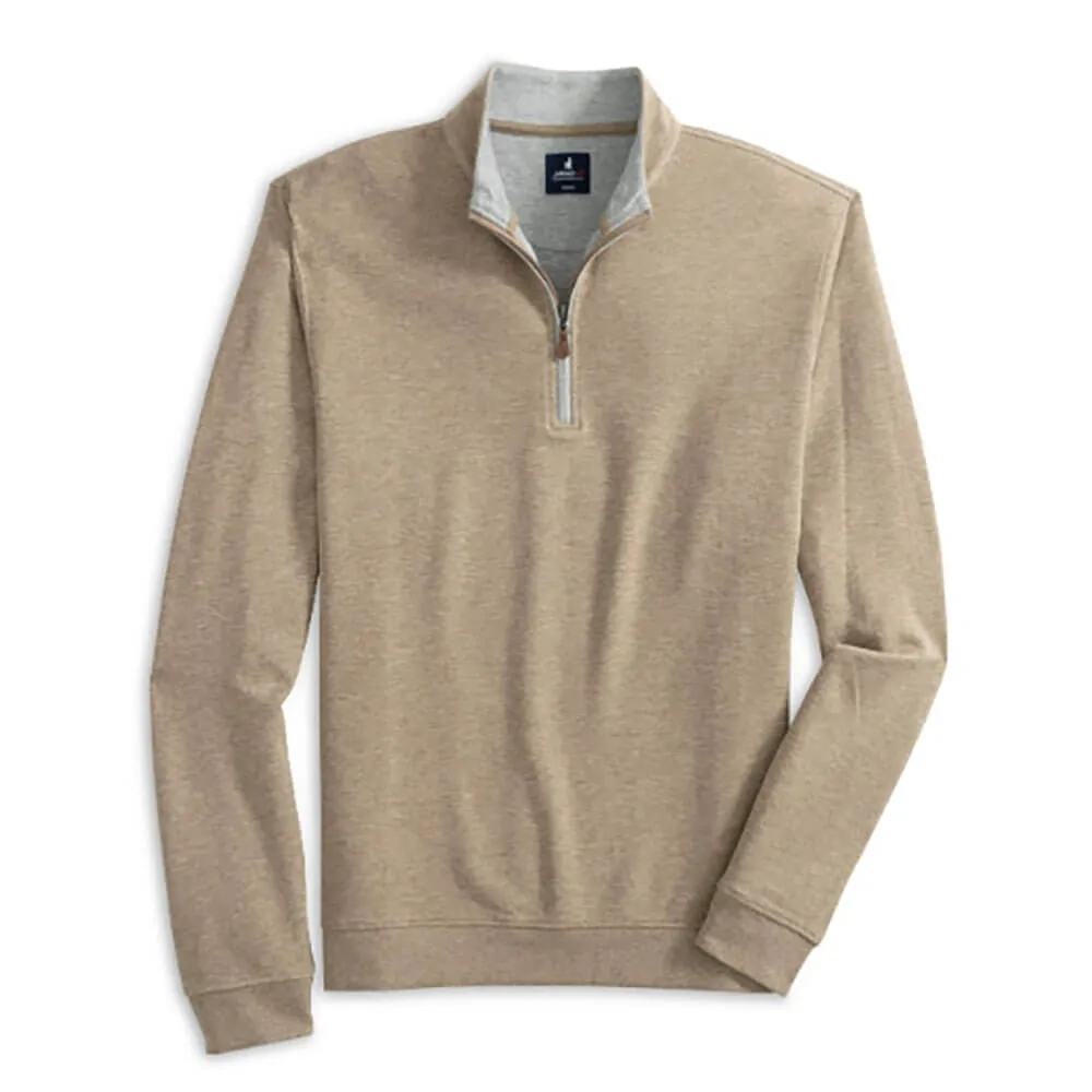 Johnnie-O Sully 1/4 Zip Sweater - Cedar