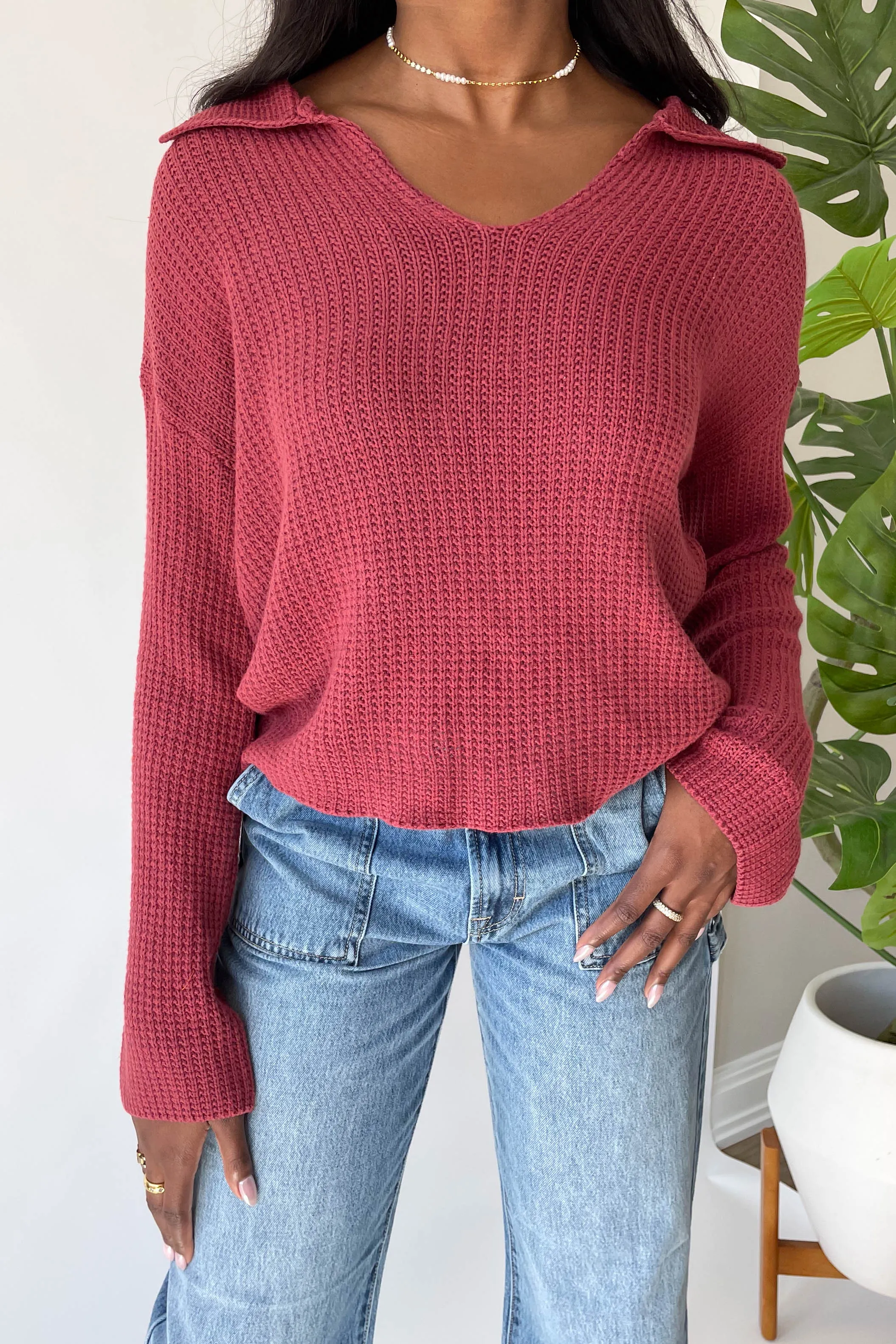 Josie Sweater in Sienna