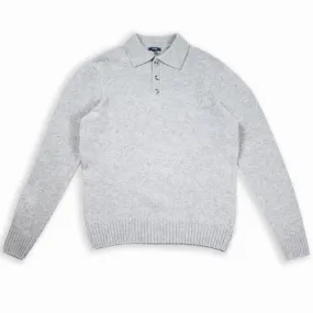 Julian Polo Sweater (Light Grey)