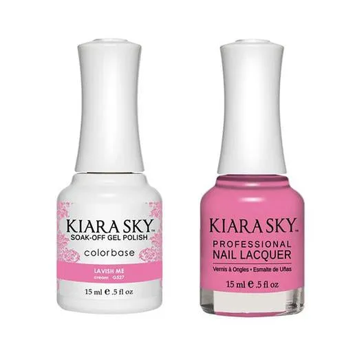 Kiara Sky Classic Gel & Polish Duo - #527 Lavish Me