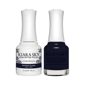 Kiara Sky Classic Gel & Polish Duo - #572 Midnight In Paris