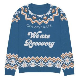 Knitted Odyssey House Holiday Sweater