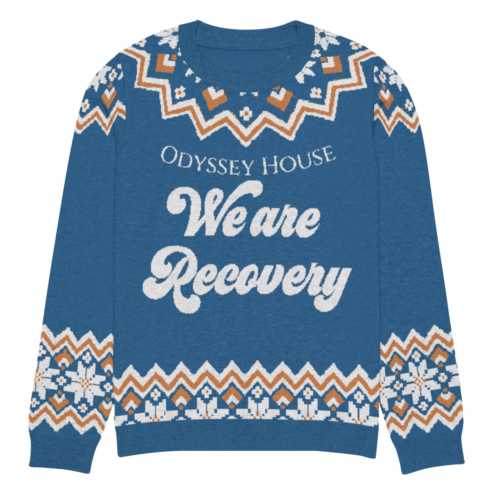 Knitted Odyssey House Holiday Sweater