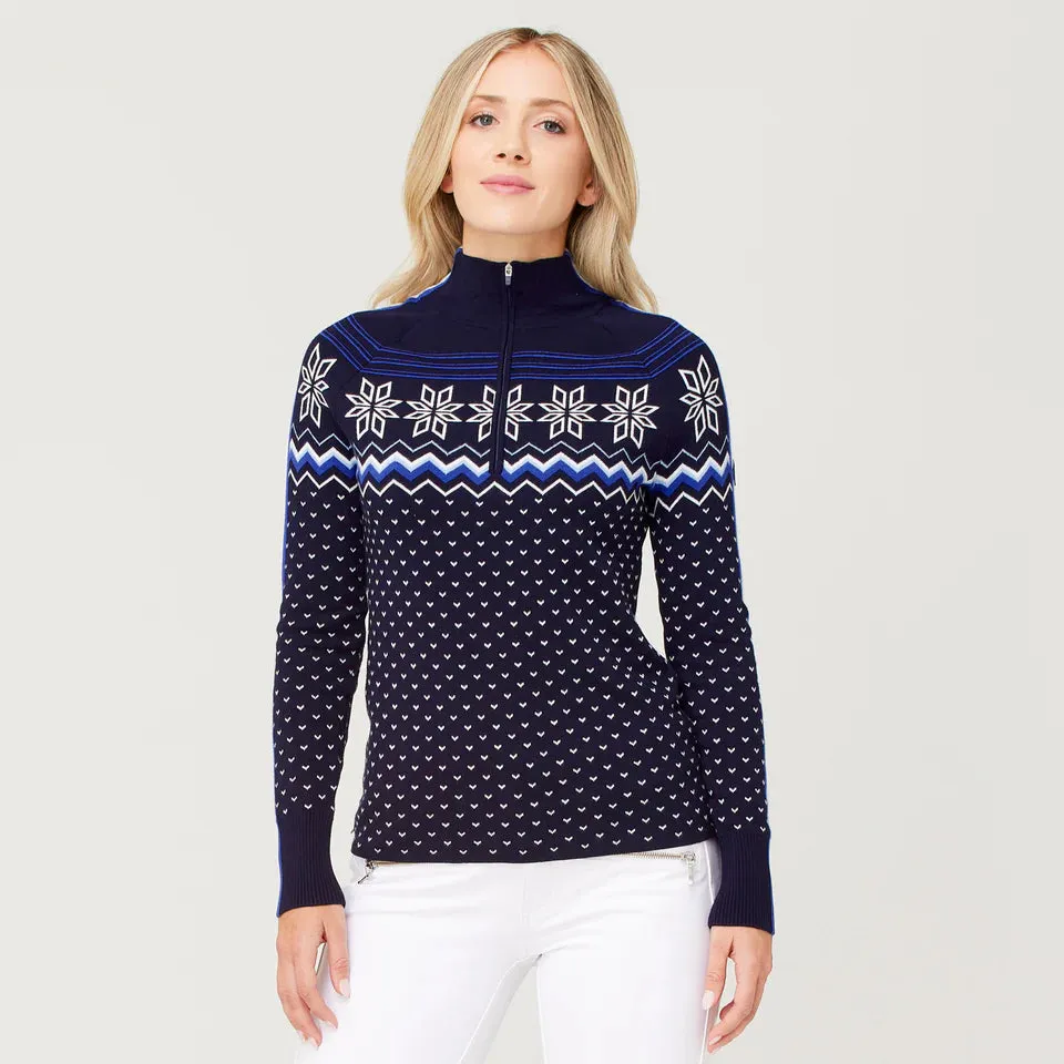 Krimson Klover Snowhut Zip Neck Sweater