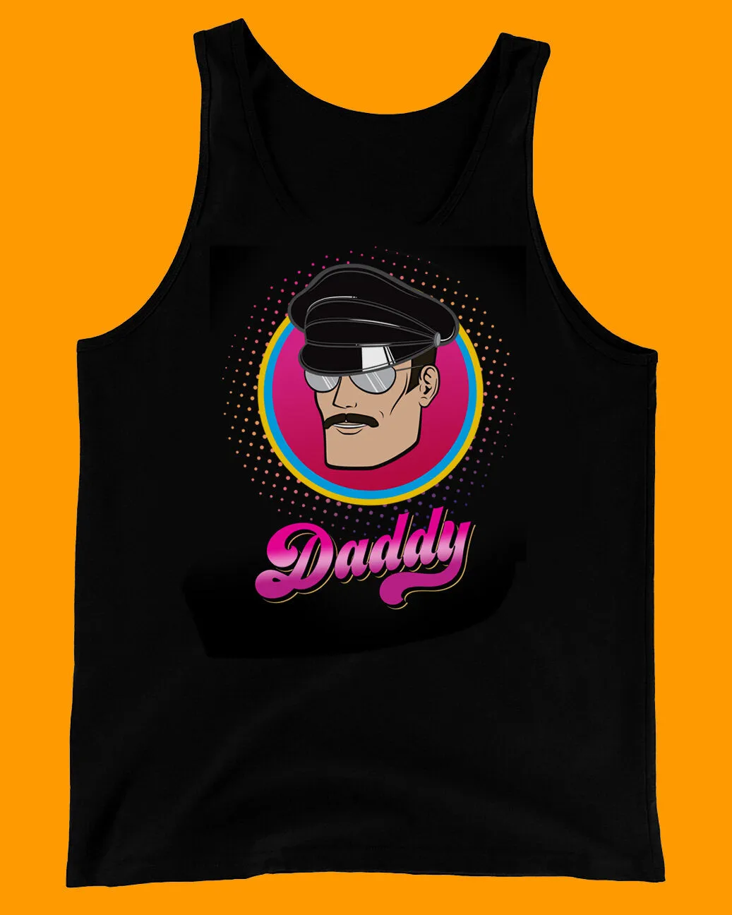 Leather Daddy Tee/ Tank by Peachy Kings