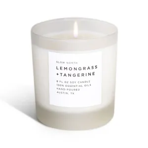 Lemongrass   Tangerine Candle