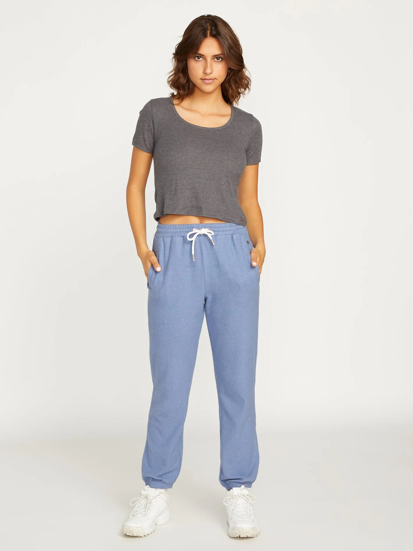 Lived in Lounge Fleece Pants - Washed Blue