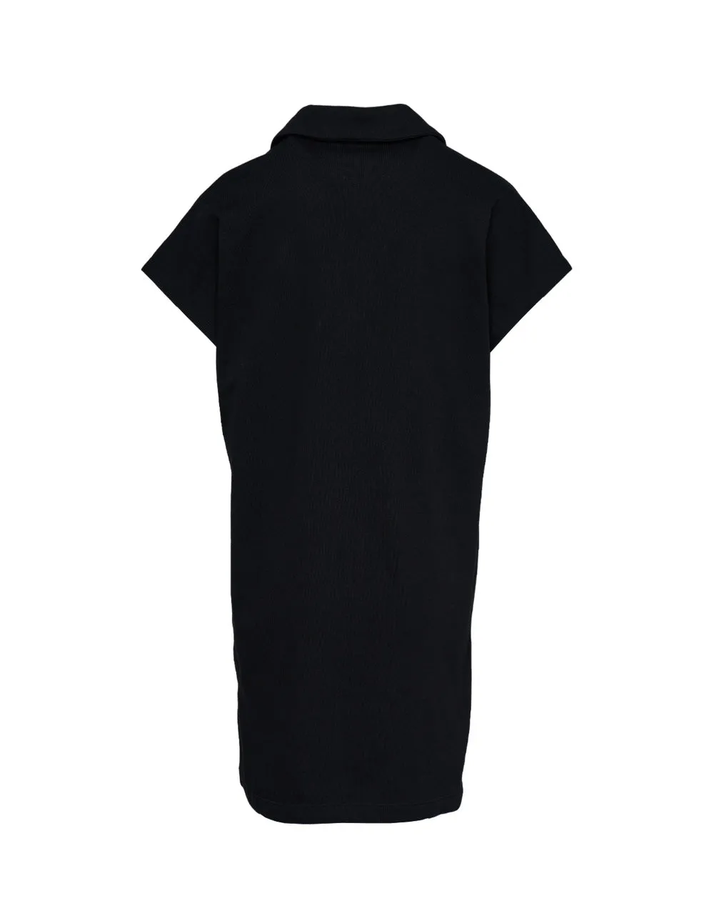 Logo Short Sleeve Knit Dress