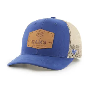 LOS ANGELES RAMS RAWHIDE VELCRO '47 TRUCKER