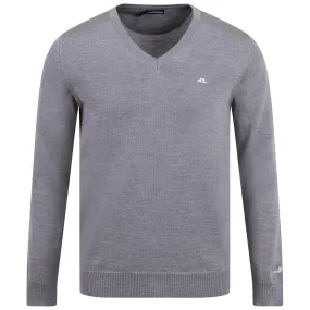 Lymann Knitted Sweater Light Grey Melange - SS23